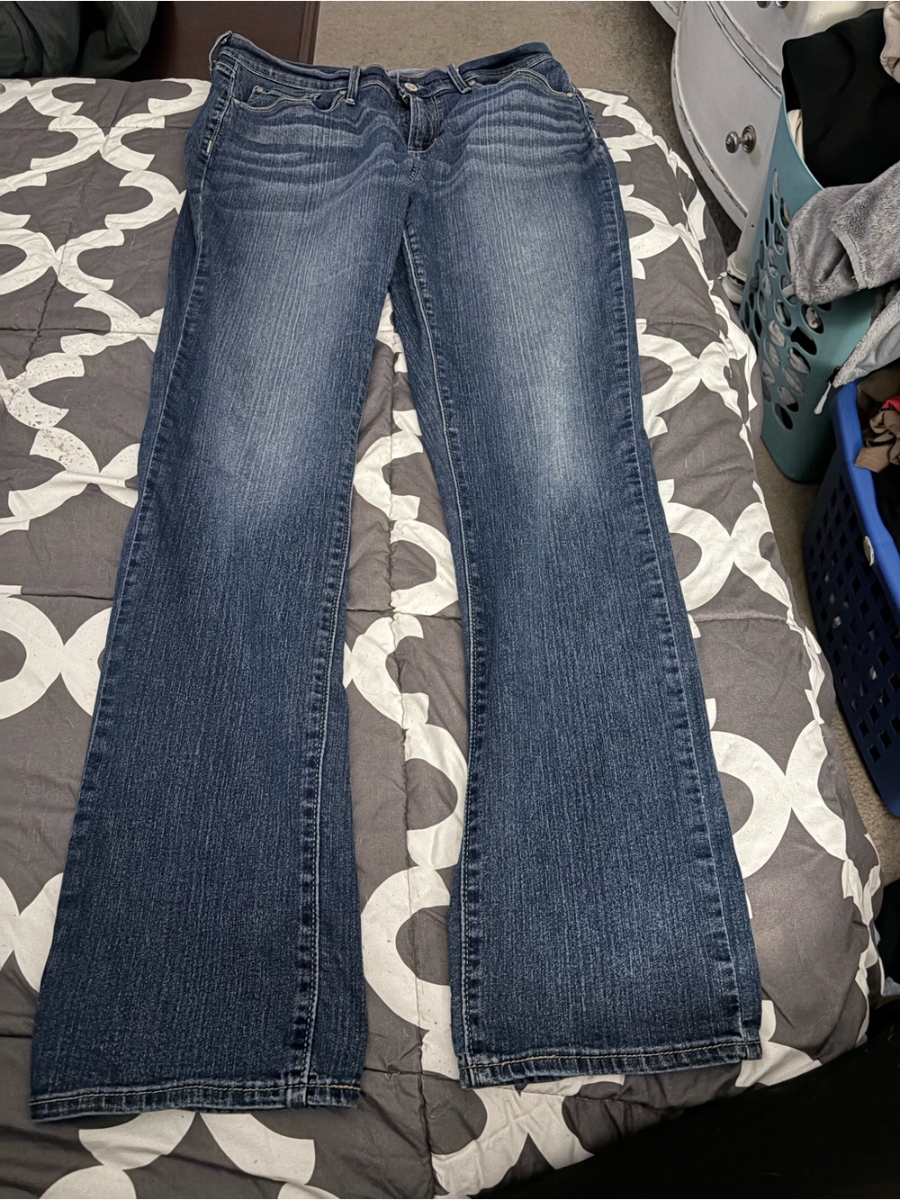 Levi's Women's Faded Blue Flare Jeans 12L